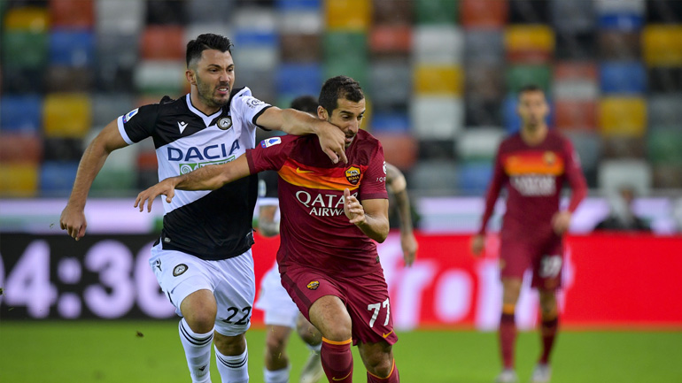 Ιταλία: Έκανε… σεφτέ στις νίκες η Ρόμα, 1-0 την Ουντινέζε