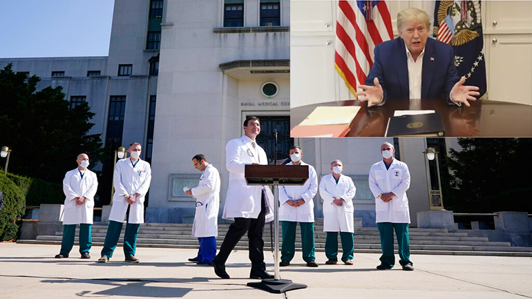 Επικοινωνιακό «αλαλούμ» με την υγεία του Τραμπ