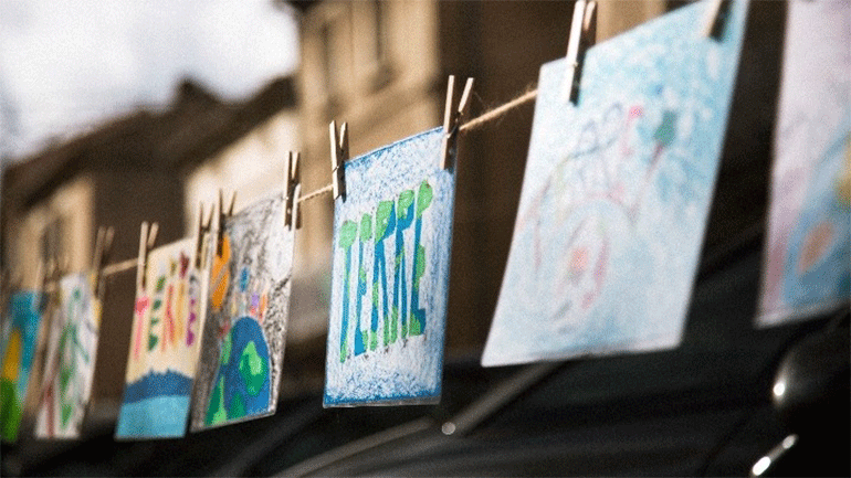 Μπουγάδα ιδεών, Τέχνη και εκπαίδευση στα μανταλάκια στις 15 Οκτωβρίου