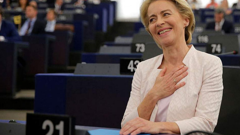 Αρνητικό και το τελευταίο τεστ της προέδρου της Κομισιόν