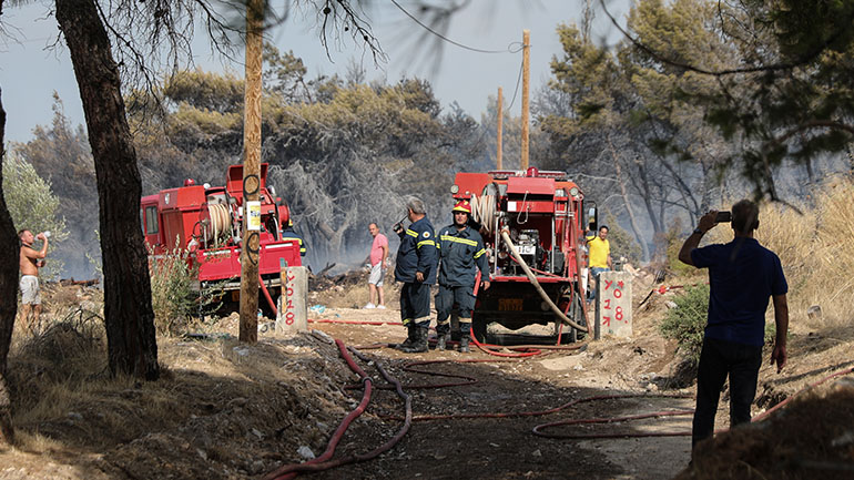 Ζάκυνθος: Οριοθετήθηκε η μεγάλη πυρκαγιά στην περιοχή των Βολιμών