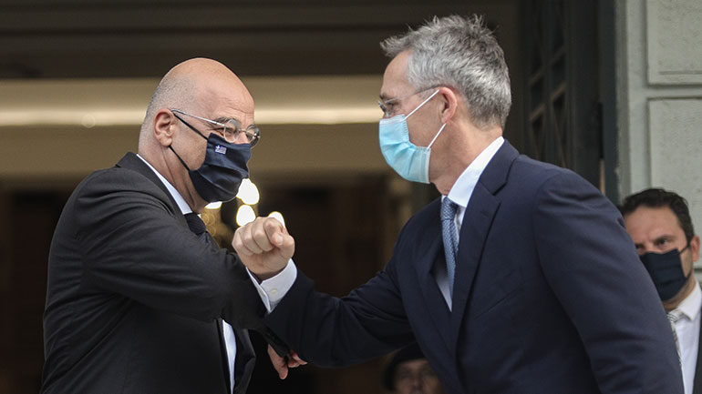 Στο ΥΠΕΞ ο Γενς Στόλτενμπεργκ