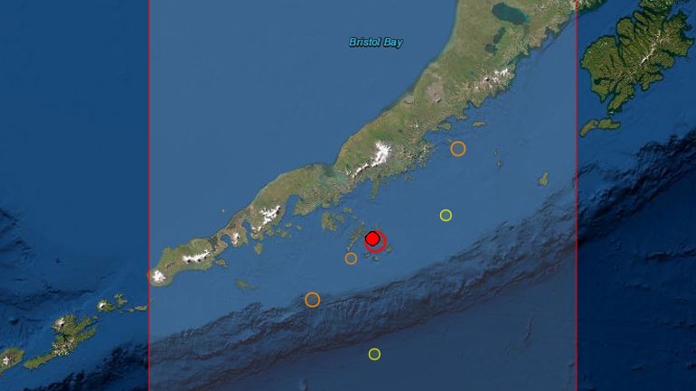 Σεισμική δόνηση 5,7 Ρίχτερ στην Αλάσκα