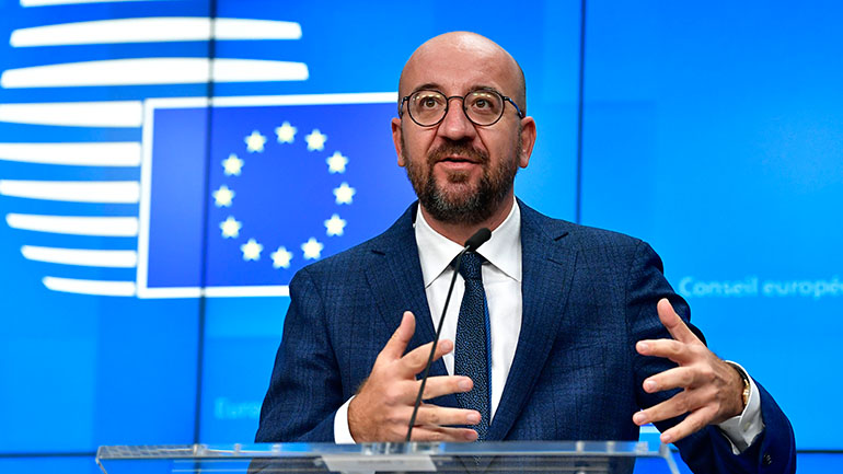 Σ. Μισέλ: Η αλληλεγγύη προς την Ελλάδα και την Κύπρο δεν είναι διαπραγματεύσιμη