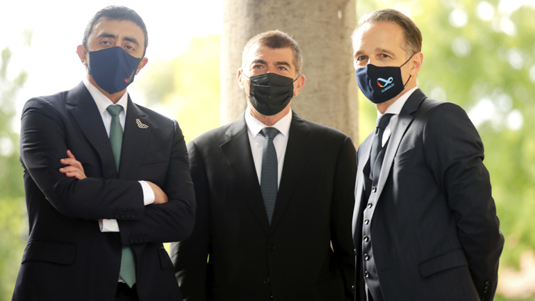 Γερμανία: Πρώτη ιστορική συνάντηση των υπουργών Εξωτερικών Ισραήλ και Ηνωμένων Αραβικών Εμιράτων Γερμανία: Πρώτη ιστορική συνάντηση των υπουργών Εξωτερικών Ισραήλ και Ηνωμένων Αραβικών Εμιράτων