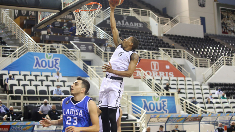 Άνετα ο ΠΑΟΚ, 93-71 τη Λάρισα