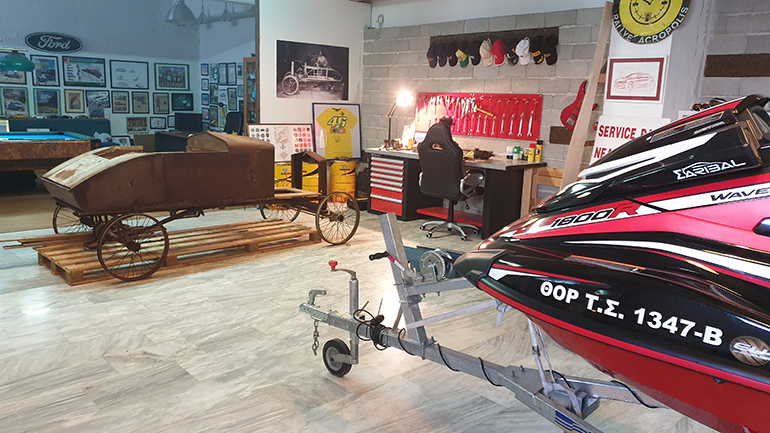 Είναι πολύ τιμητικό να βοηθάς στην ανακατασκευή του πρώτο αυτοκινήτου που κατασκευάστηκε στην Ελλάδα το 1908...