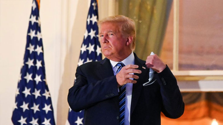 Τραμπ: Ευλογία από τον Θεό ότι κόλλησα κορωνοϊό