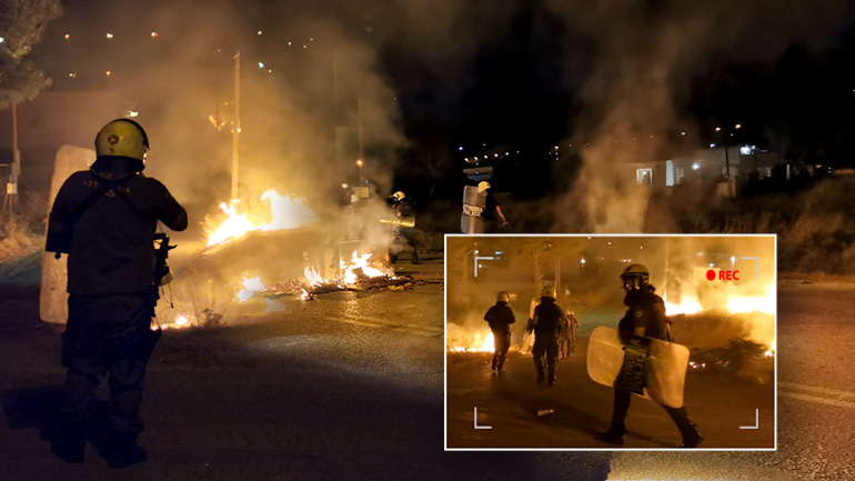 Ξεσηκωμός των Ρομά και μάχες με τα ΜΑΤ μετά το φονικό στη Μεσσήνη