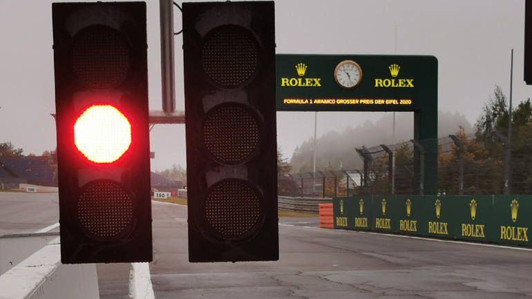 Ματαιώθηκε η πρώτη περίοδος στο GP του Eifel Ματαιώθηκε η πρώτη περίοδος στο GP του Eifel