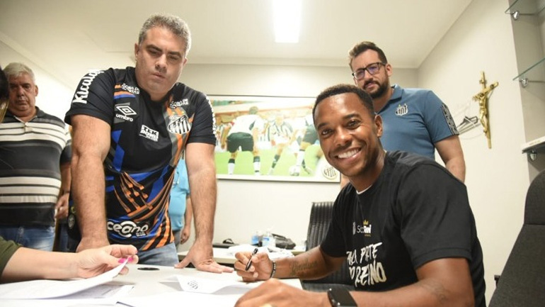 Ο Ρομπίνιο επέστρεψε στην Σάντος