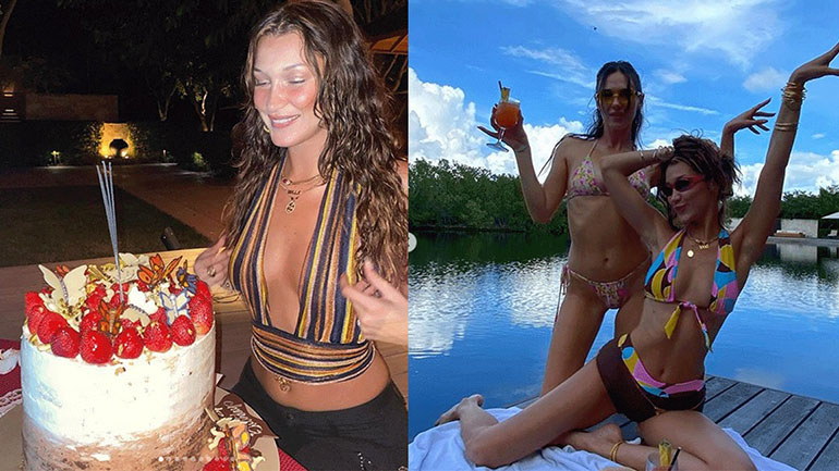 Bella Hadid: Το πάρτι γενεθλίων σε ιδιωτικό αεροπλάνο με τις φίλες της!
