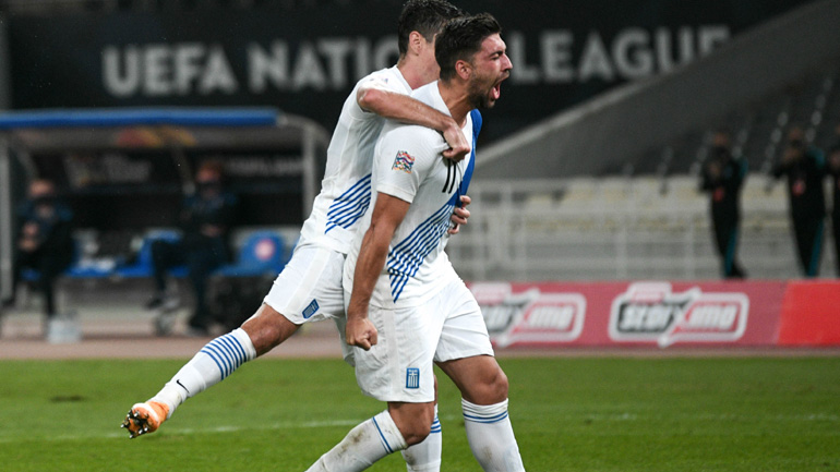 Δεύτερη νίκη για την Εθνική στο Nations League, 2-0 τη Μολδαβία