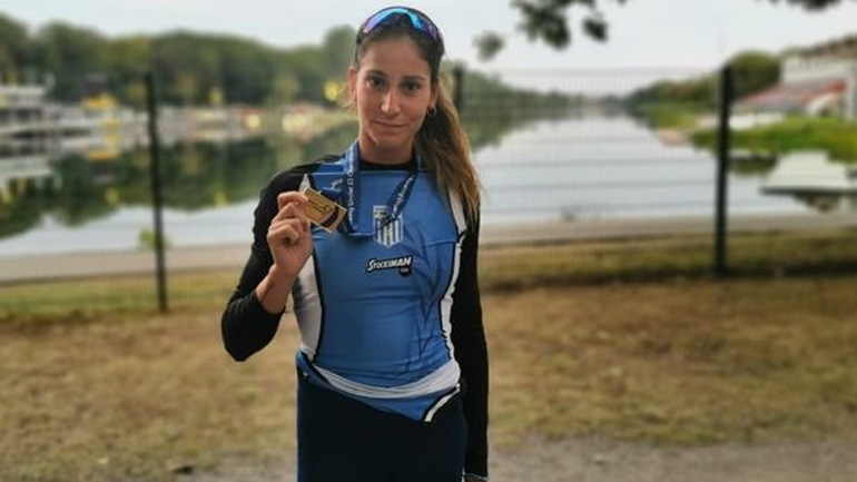 Κωπηλασία: Χάλκινο μετάλλιο για την Αννέτα Κυρίδου στο σκιφ