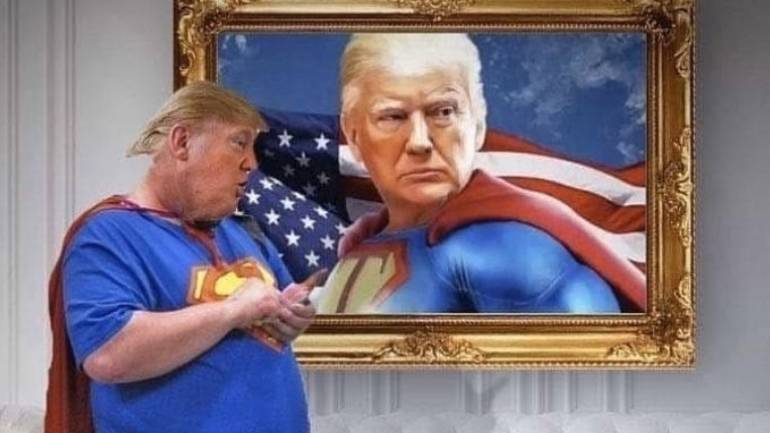 New York Times: Ο Τραμπ ήθελε να εμφανιστεί με μπλουζάκι superman – «Πάρτι» στο Twitter