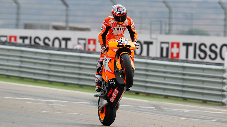 Ο Casey Stoner στέφθηκε πρωταθλητής το 2011 με την Honda