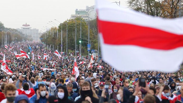 Λευκορωσία: Συλλήψεις σε διαδήλωση συνταξιούχων κατά της κυβέρνησης στην πρωτεύουσα Μινσκ