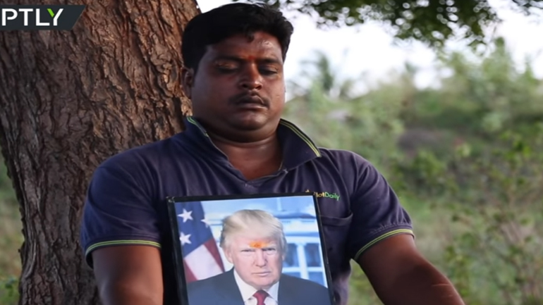 Ο Ινδός που λάτρευε τον Τραμπ σαν Θεό – Πέθανε χωρίς να προλάβει να συναντήσει το είδωλό του
