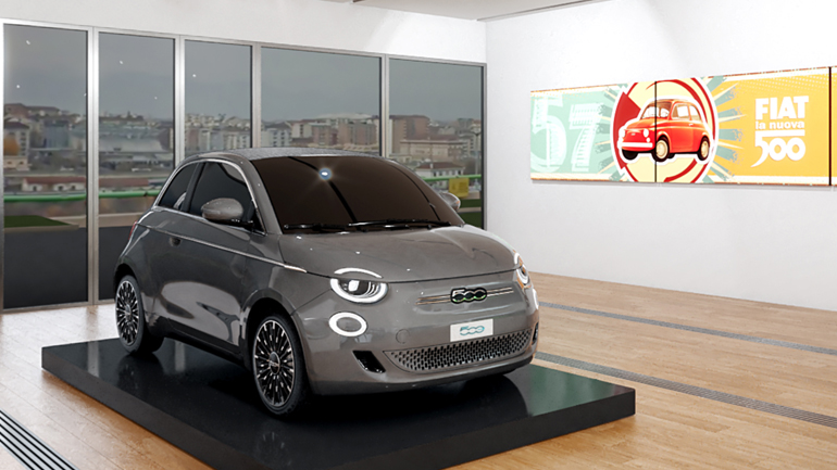 Πρώτο βραβείο σχεδιασμού για το ηλεκτρικό Fiat 500