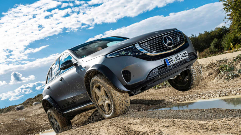 Η Mercedes EQC μετατράπηκε σε πραγματικό off-road