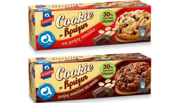 Νέα Αλλατίνη Cookie με Βρώμη και 30% λιγότερη ζάχαρη