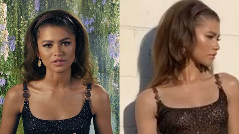 Η εντυπωσιακή εμφάνιση της Zendaya με vintage Versace στα Green Carpet Fashion Awards