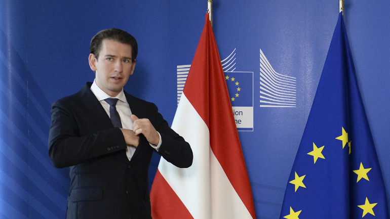 Αυστρία: Δριμεία καταδίκη των τουρκικών προκλήσεων από τον καγκελάριο Κουρτς Αυστρία: Δριμεία καταδίκη των τουρκικών προκλήσεων από τον καγκελάριο Κουρτς