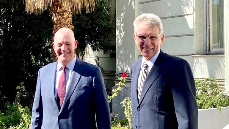 Ο βοηθός υπουργού Εξωτερικών των ΗΠΑ επισκέφτηκε το Πεντάγωνο