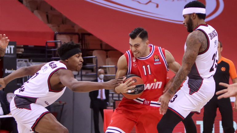 Σπουδαία νίκη για τον Ολυμπιακό, 86-75 την Αρμάνι Μιλάνο