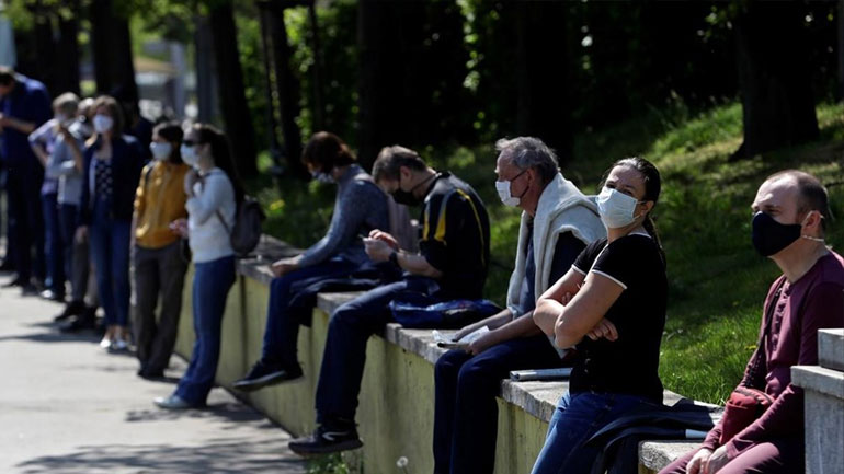 Αριθμός ρεκόρ ημερήσιων κρουσμάτων κορωνοϊού στην Τσεχία Αριθμός ρεκόρ ημερήσιων κρουσμάτων κορωνοϊού στην Τσεχία