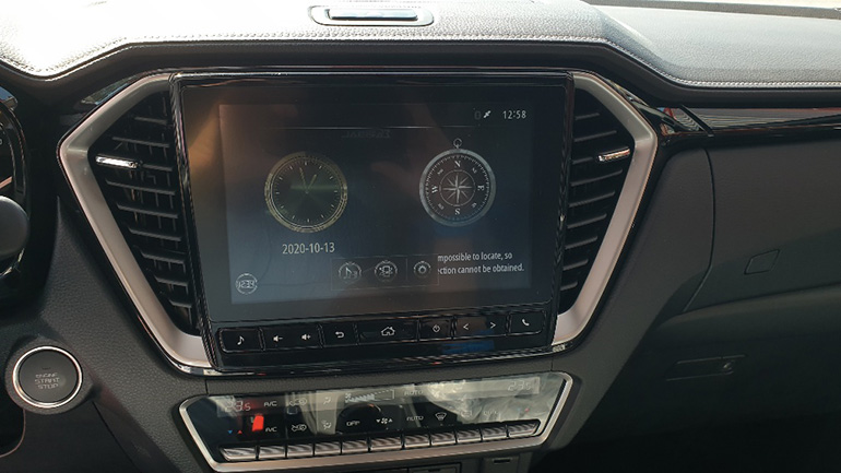 Η νέα οθόνη αφής στην κεντρική κονσόλα