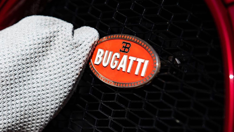 Από τι υλικό είναι φτιαγμένο το σήμα της Bugatti;