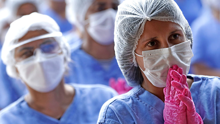 Ουκρανία: Ρεκόρ νέων κρουσμάτων κορωνοϊού σε ένα 24ωρο