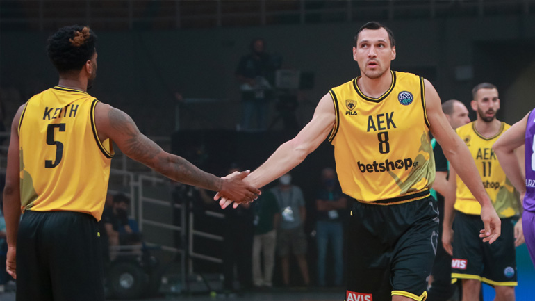 Μπάσκετ: Αναβλήθηκε η πρεμιέρα της ΑΕΚ στο Champions League