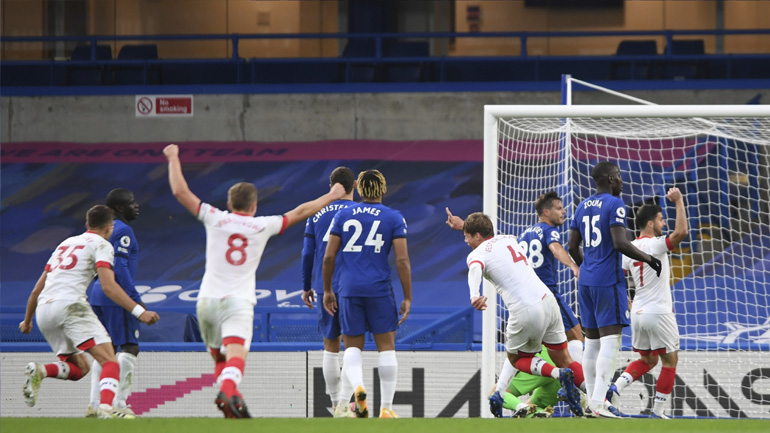 Αγγλία: Εντός έδρας στραβοπάτημα για την Τσέλσι, 3-3 με τη Σαουθάμπτον