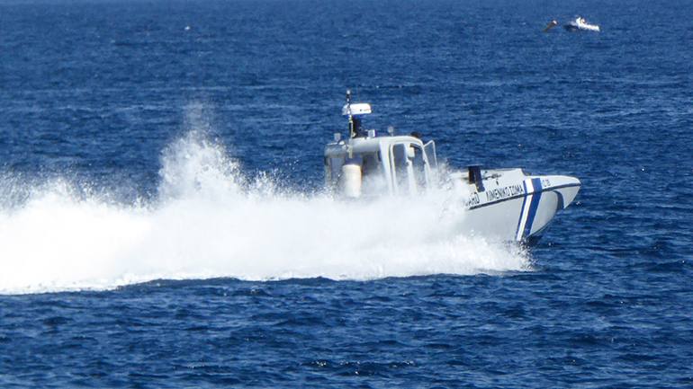 Πρόσκρουση σκαφών στη Σκύρο