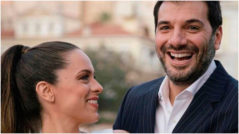 Παναγιώτης Χατζηδάκης: Η φωτογραφία από τον γάμο του με την καλή του λίγο πριν τον ερχομό του μωρού τους