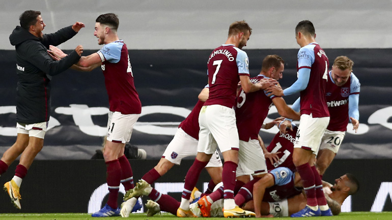 «Χ»αρακίρι για την Τότεναμ: Ήρθε ισόπαλη 3-3 με τη Γουέστ Χαμ αν και προηγήθηκε με 3-0!