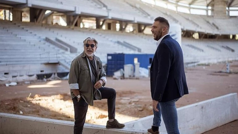 Αυτοψία στο νέο σπίτι της ΑΕΚ στη Ν. Φιλαδέλφεια