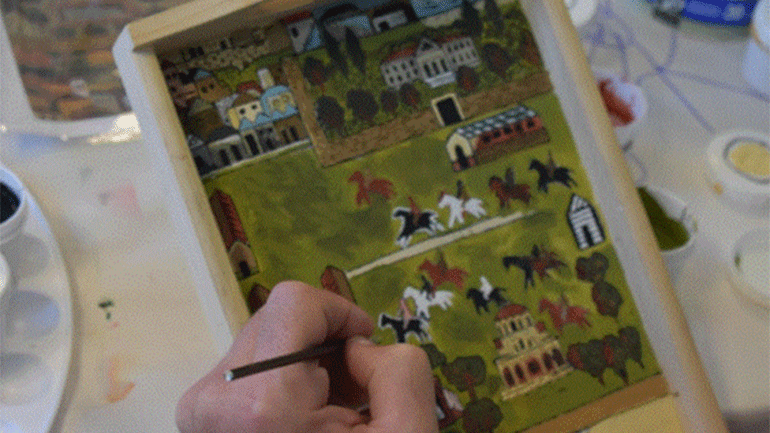 Ένα καλλιτεχνικό εργαστήρι που δίνει διέξοδο στους κρατούμενους των φυλακών Λάρισας