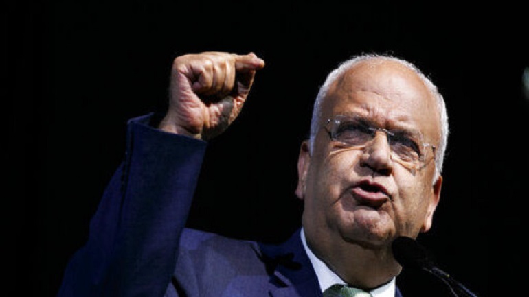 Στο νοσοκομείο με Covid-19 ο επικεφαλής διαπραγματευτής των Παλαιστινίων