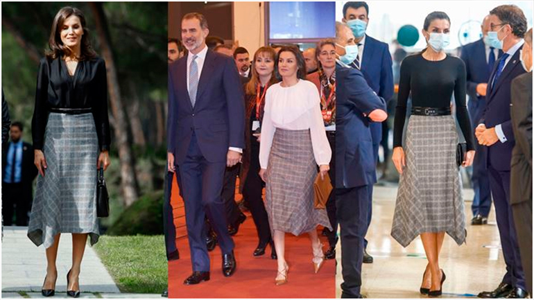 Ξέρουμε πού μπορείτε να βρείτε την αγαπημένη midi φούστα της βασίλισσας Letizia