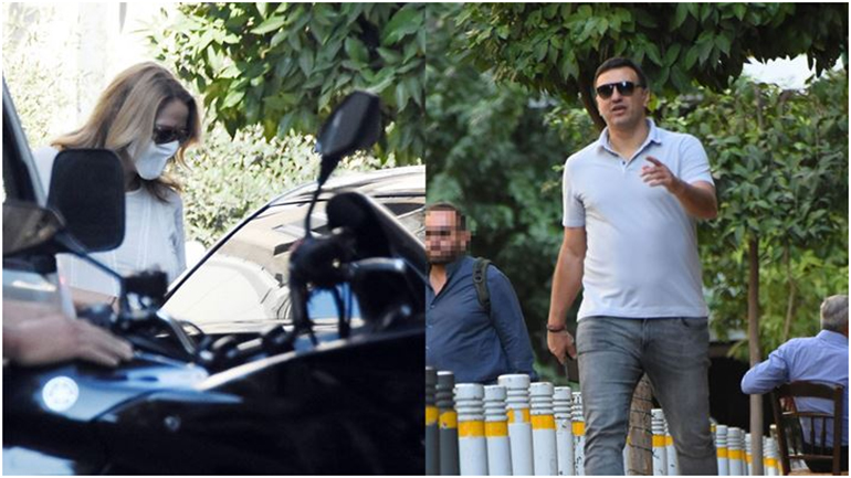 Τζένη Μπαλατσινού – Βασίλης Κικίλιας: Βόλτα στο Κολωνάκι λίγο πριν από τον ερχομό του μωρού τους