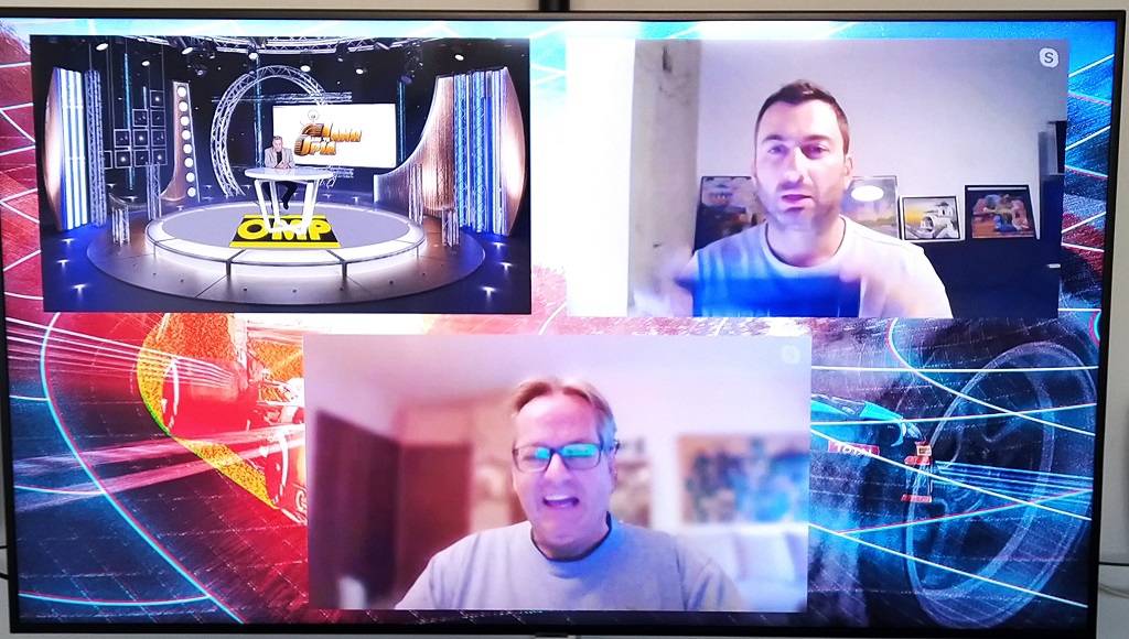 Στράτος Φωτεινέλης (πάνω αριστερά), Βασίλης Σαρημπαλίδης (πάνω δεξιά) και Κώστας Νικολακόπουλος