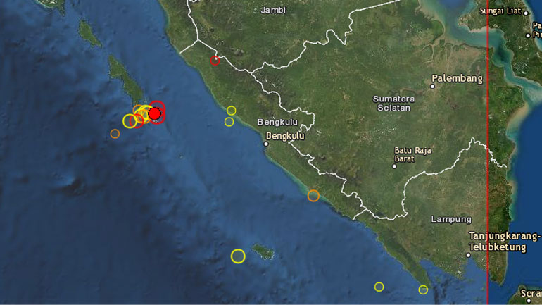 Σεισμός 5,7 Ρίχτερ στην Ινδονησία