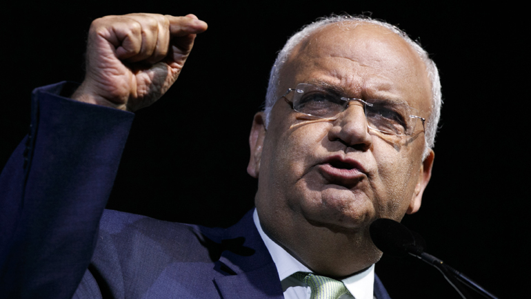 Σε κρίσιμη κατάσταση λόγω Covid-19 ο διαπραγματευτής των Παλαιστινίων