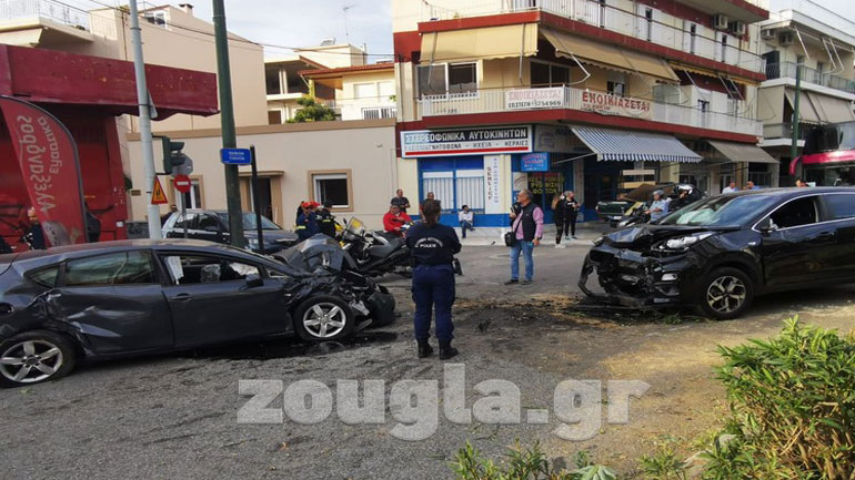 Τροχαίο ατύχημα με τραυματίες στο Ίλιον