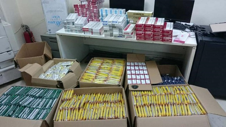 Σύλληψη για λαθραία τσιγάρα στη Θεσσαλονίκη