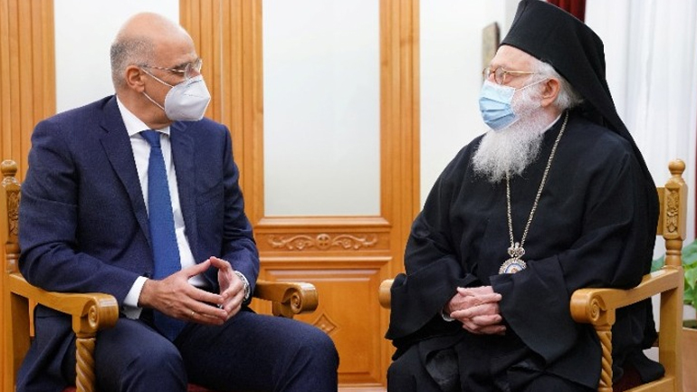 Δένδιας: Η Ελλάδα είναι σταθερά στο πλευρό της ελληνικής εθνικής μειονότητας στην Αλβανία