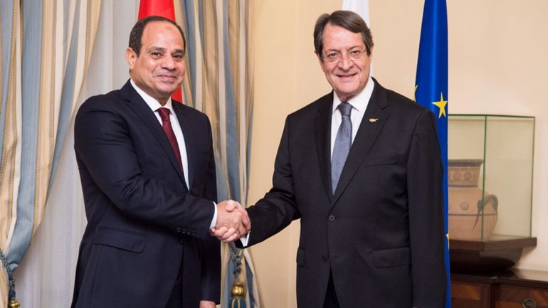 Συνάντηση Αναστασιάδη-Σίσι: Πολιτική βούληση για ανάπτυξη των σχέσεων Κύπρου-Αιγύπτου